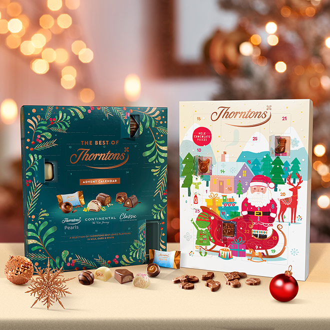 Thorntons Advent calendars have arrived! 🎅 Milled