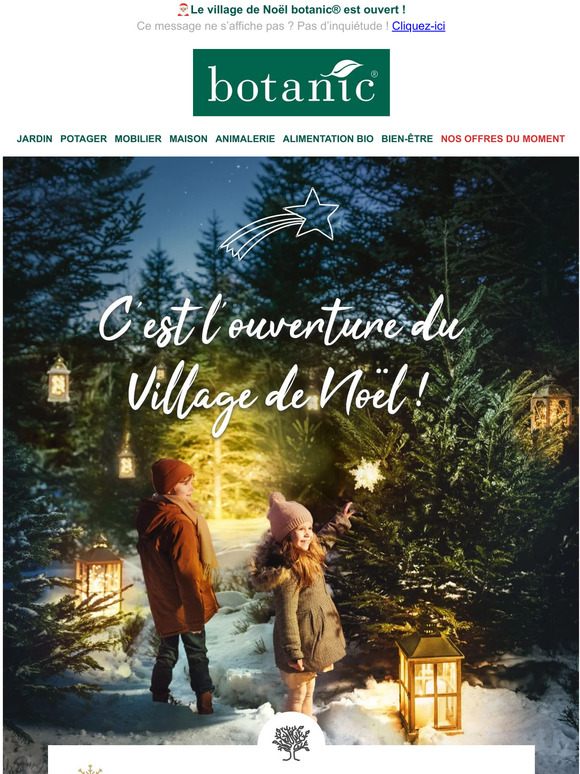 Botanic: ���� Le village de Noël botanic® est ouvert !  Milled