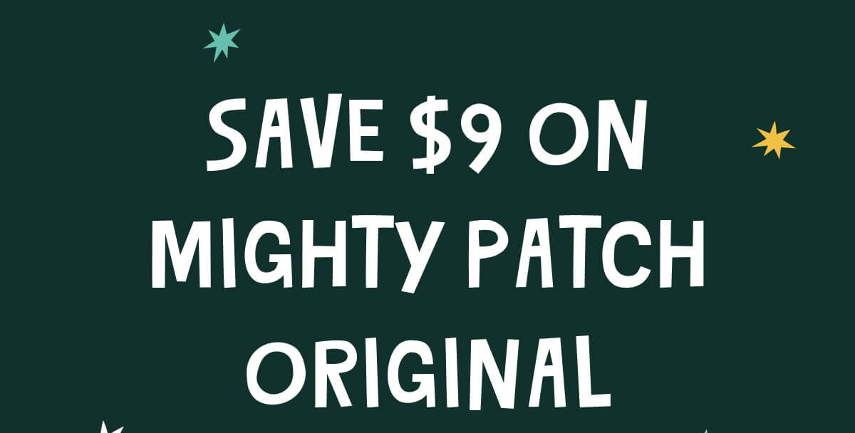 Save $9 on mighty patch original