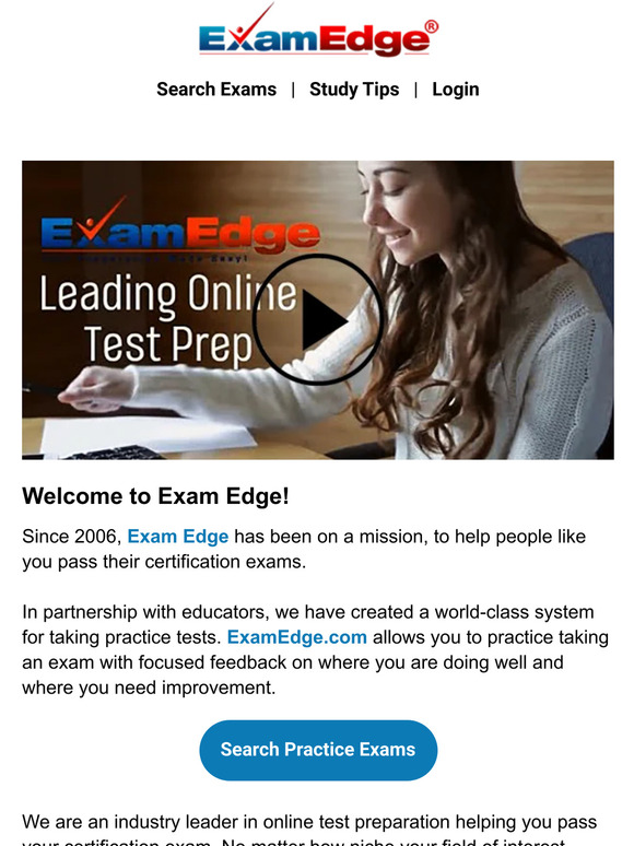 Welcome to Exam Edge!
