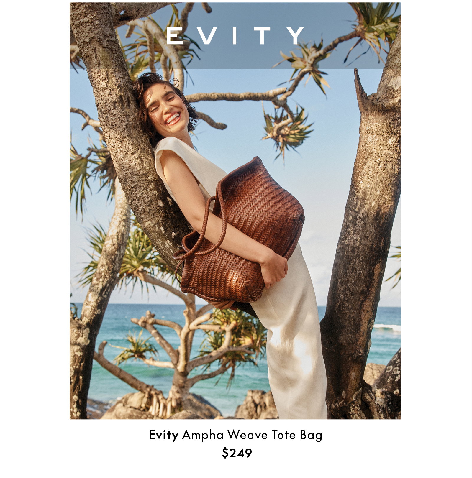 Evity Ampha Weave Tote Bag