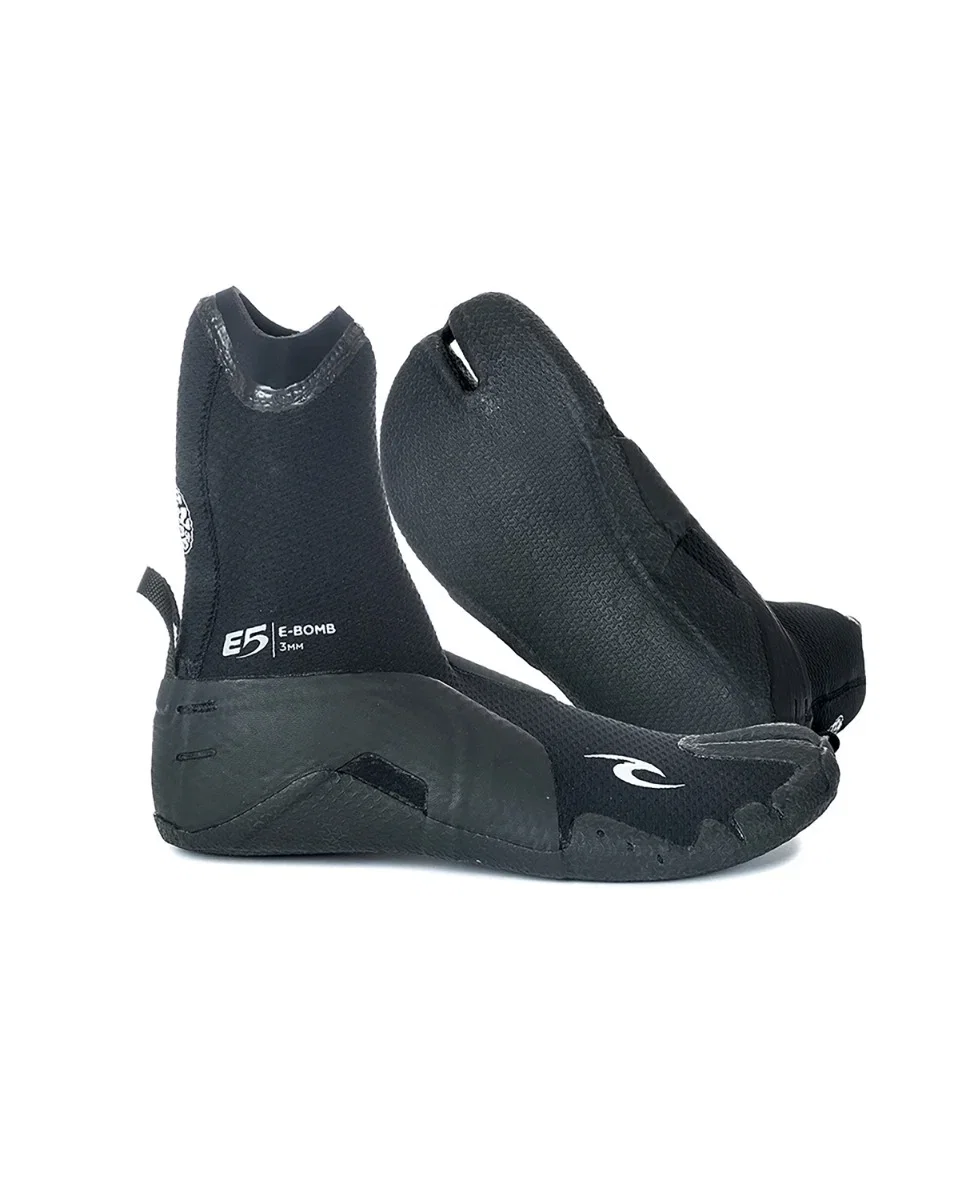 Rip Curl E Bomb 3mm Split Toe Wetsuit Boots  - Black