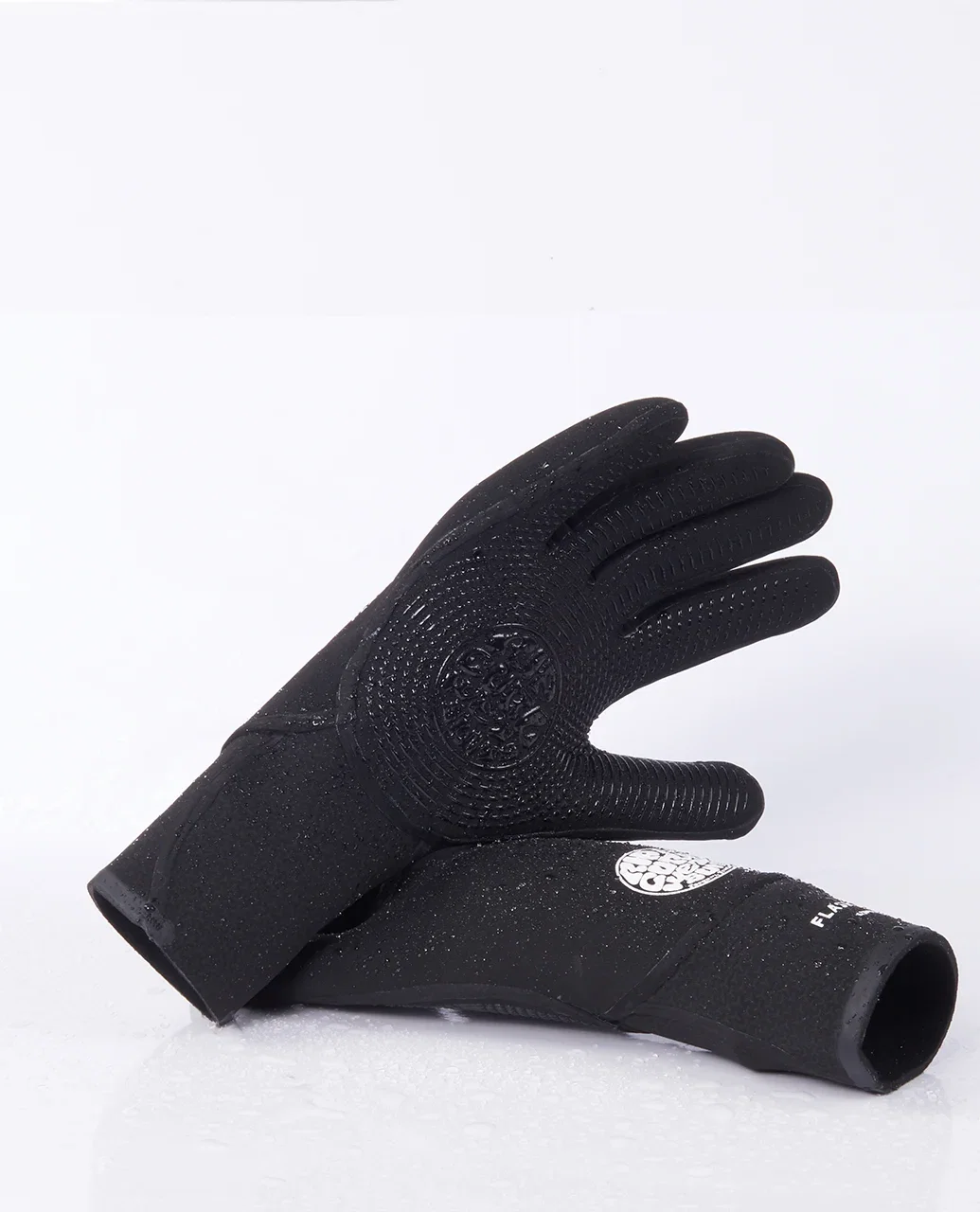 Rip Curl Flash Bomb 5/3mm Unisex Wetsuit Gloves - Black 