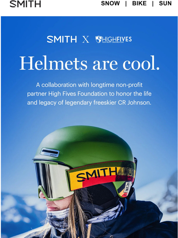 Smith Optics All New SMITH X High Fives collaboration Milled