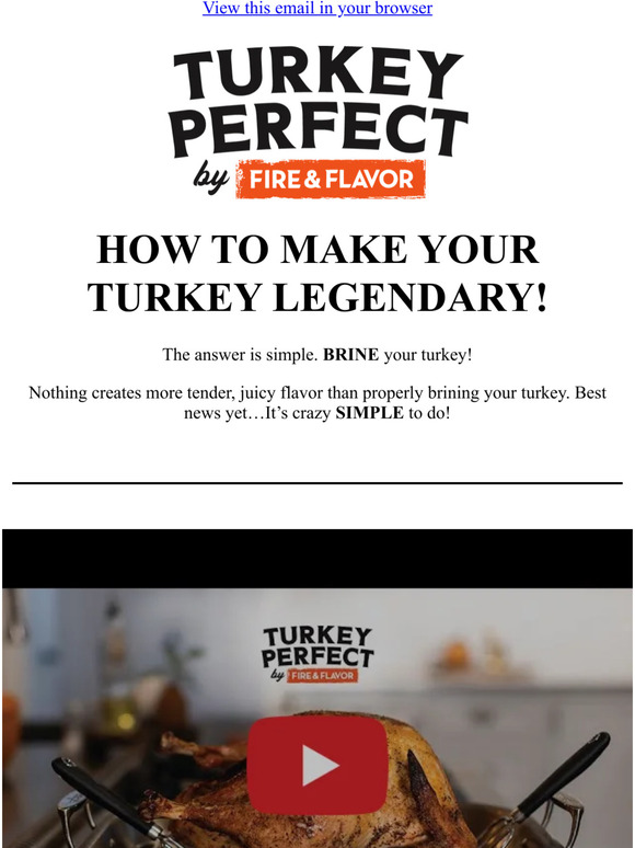 The Perfect Turkey Dinner!