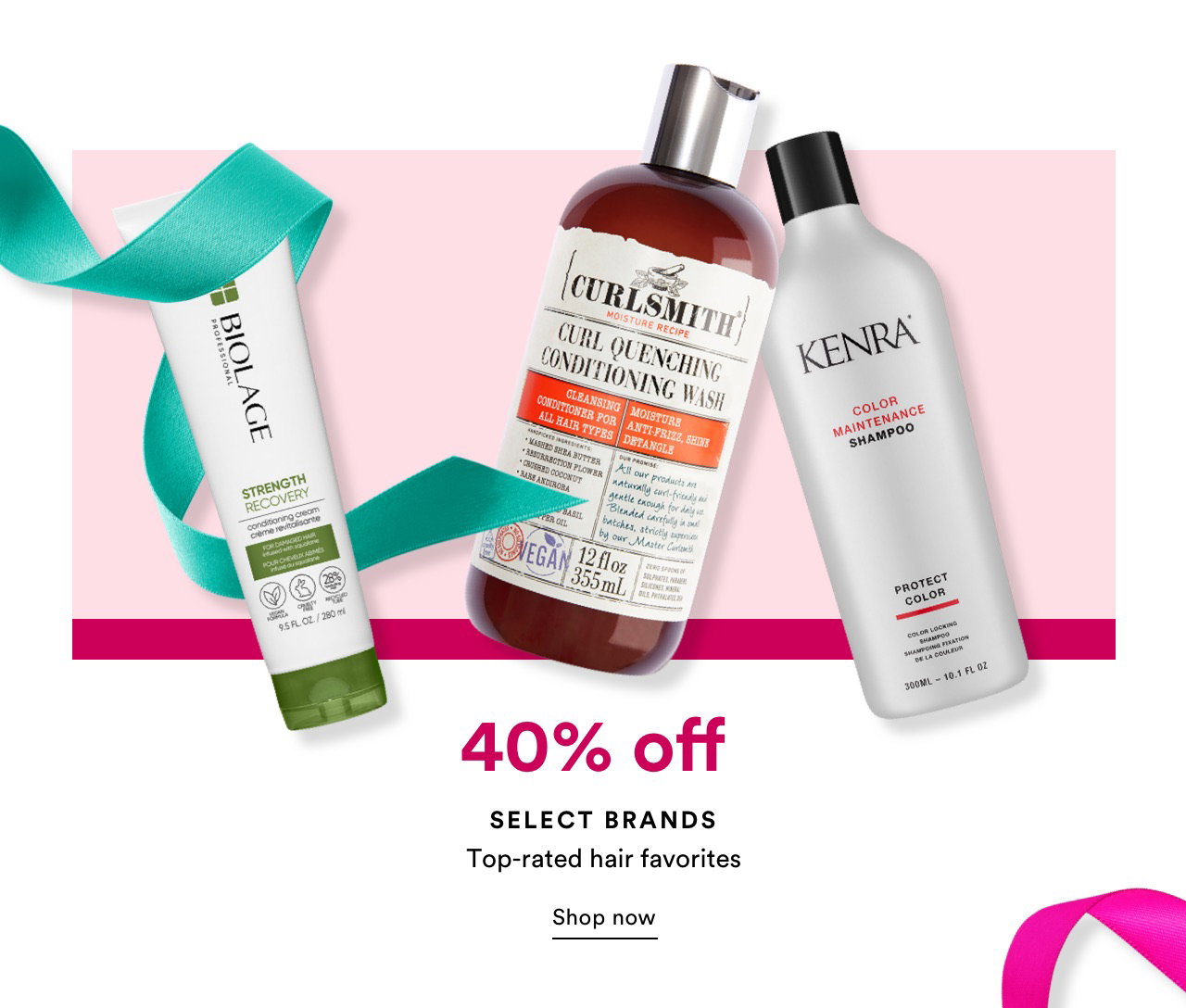 40% off select brands | Shop now