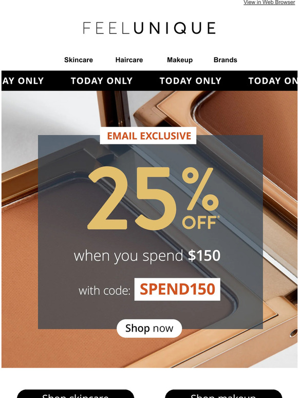 TODAY ONLY | 25% off