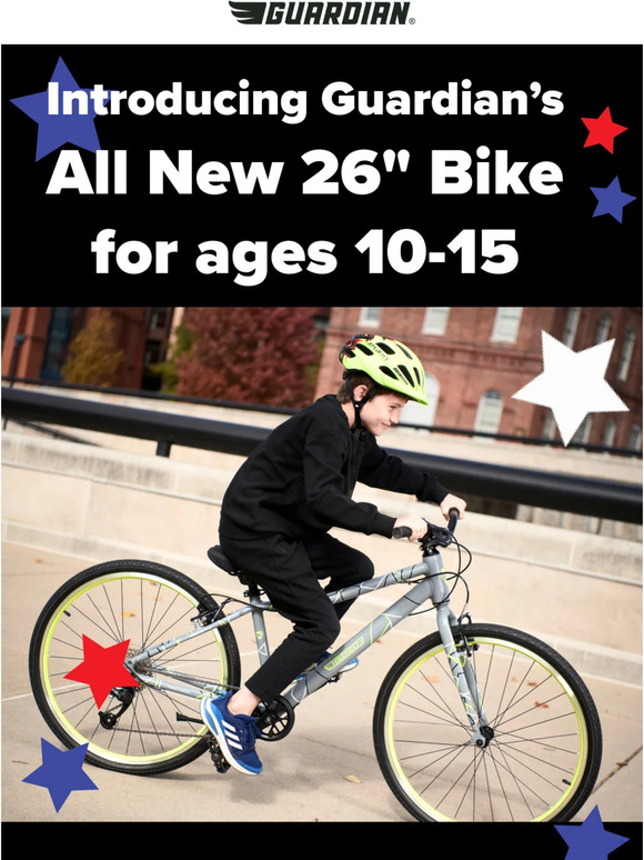 Guardian Bikes It’s Finally Here! Meet our new 26” bike. Milled