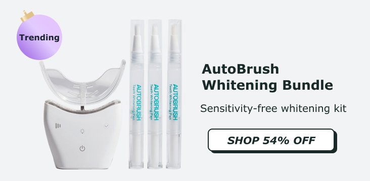 AutoBrush Whitening Package