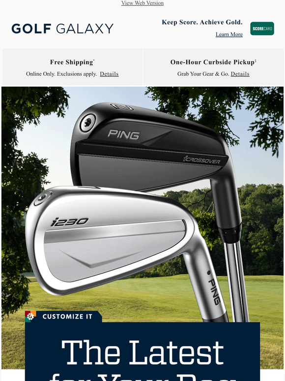 Golf Galaxy They’re here! 🆕 PING i230 Irons are NOW AVAILABLE­ Milled