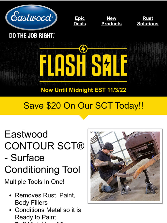 The Eastwood Company FLASH SALE Save Big On Our SCT Milled