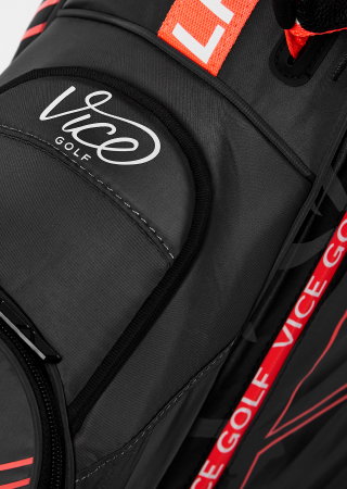 VICE POD Travelcover Black / Neon Red