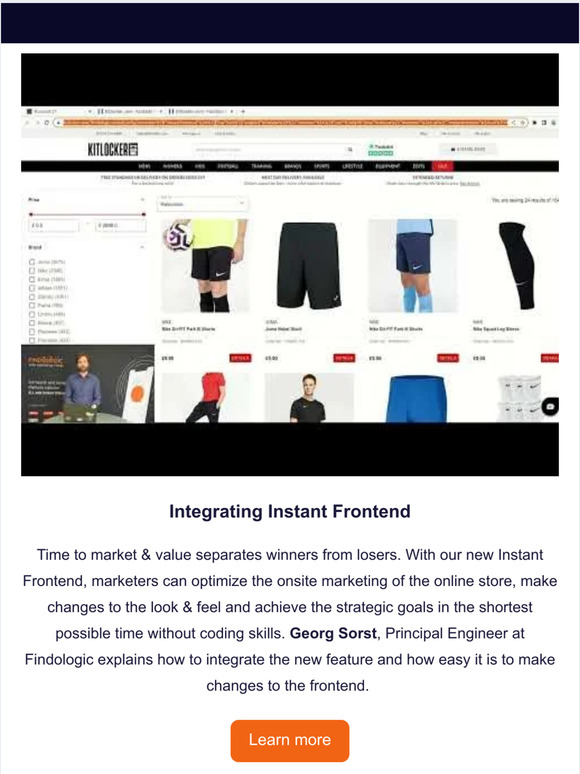 Discover new Findologic feature: Instant Frontend