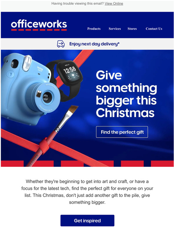 Officeworks Give something bigger this Christmas 🎁 Milled