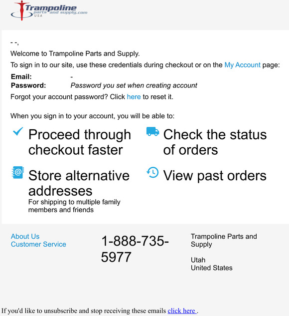 Welcome to Trampoline Parts and Supply
