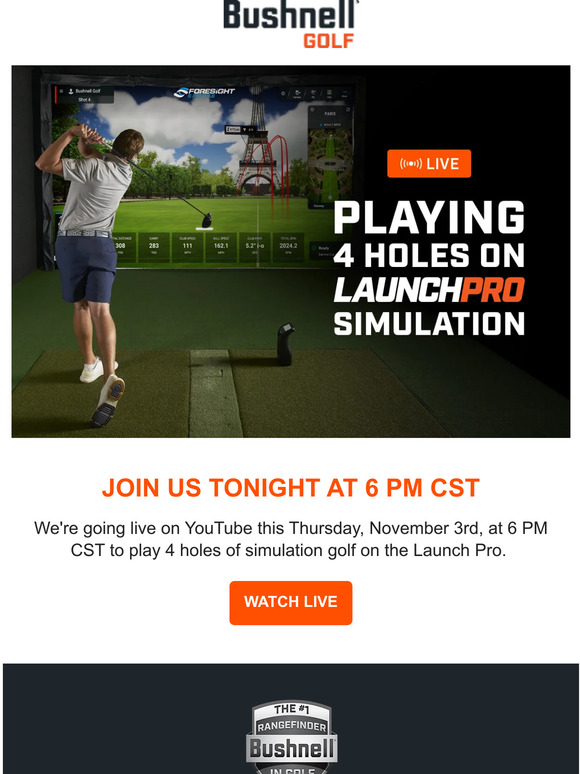 Launch Pro Simulation Live - Tonight at 6PM CST