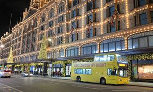 London by Night Bus Tour: Child (£9) or Adult (£17)