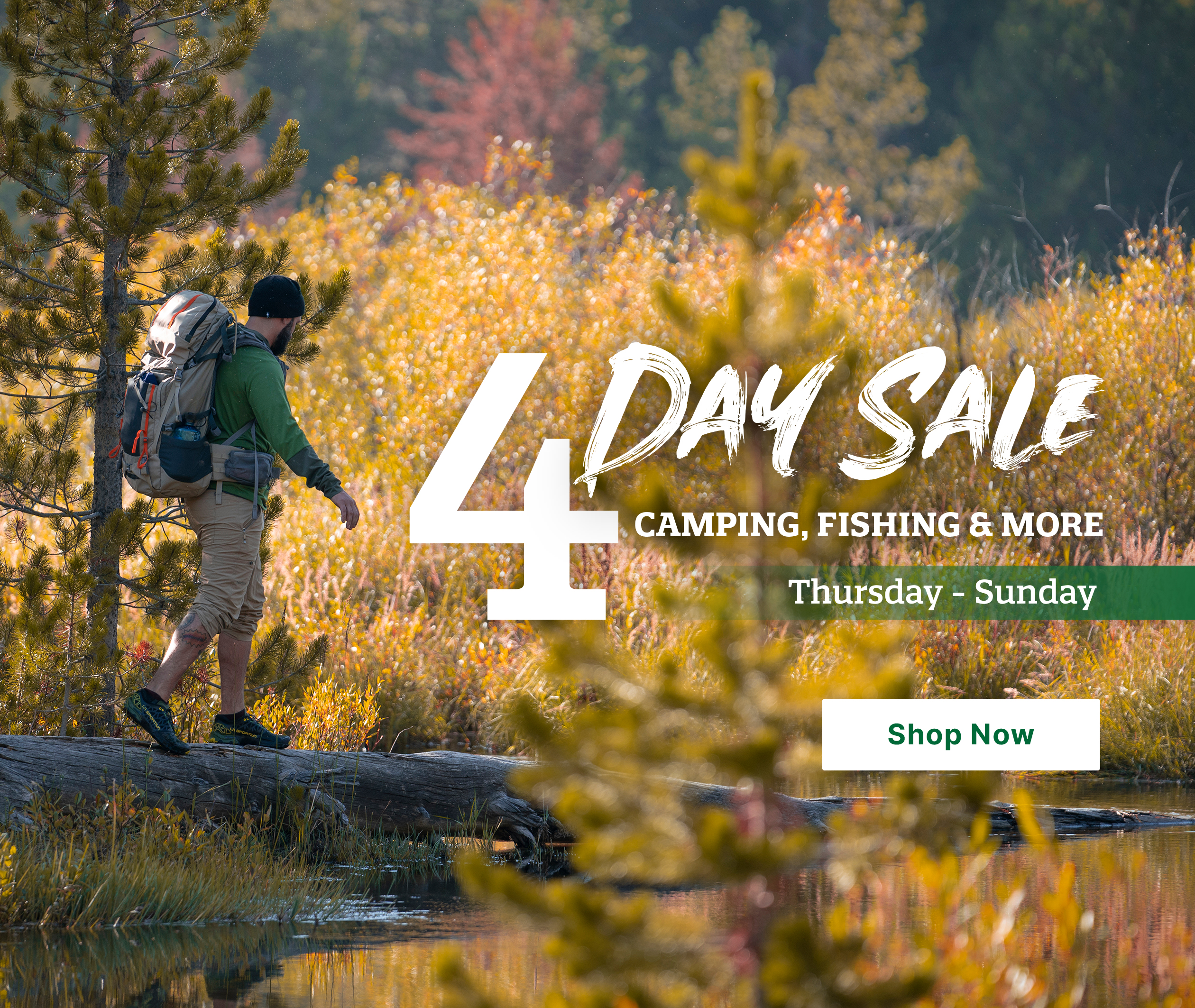 Sportsman's Warehouse 4 Day Sale Save on Camping, Fishing, & More