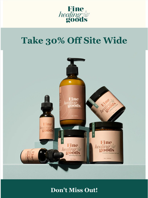 Take 30% Off Site Wide