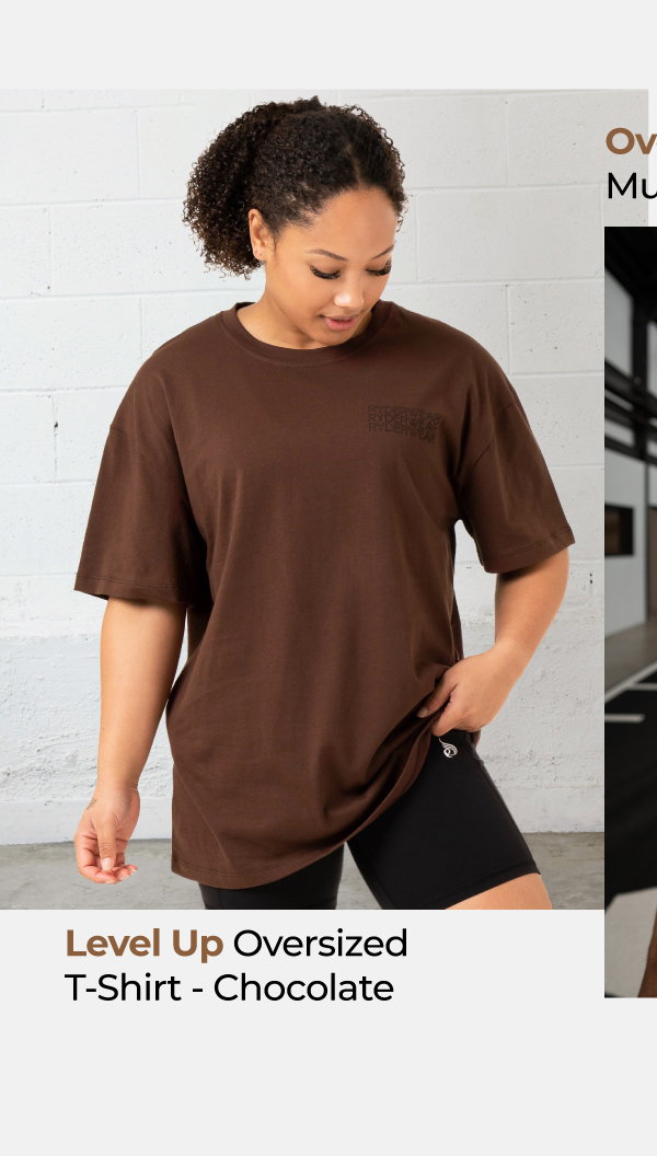 LEVEL UP OVERSIZED T-SHIRT