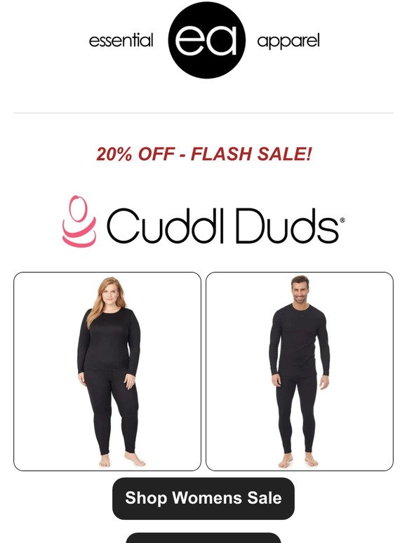 Cuddl Duds Sale