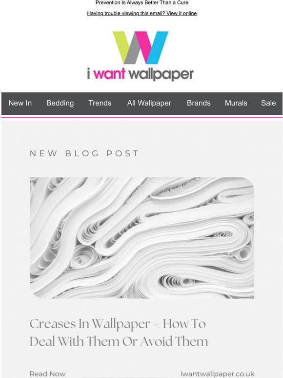 Creases In Wallpaper – How To Deal With Them or Avoid Them