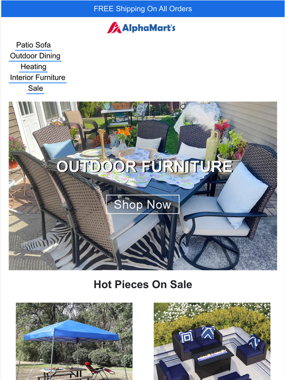 HURRY! Check out hot deals on furniture! 🚚