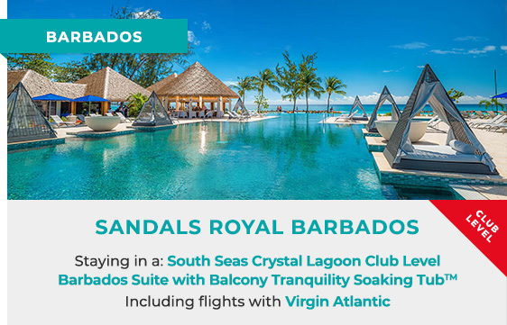 Sandals Resorts: Barbados Flash Sale Now on! | Milled