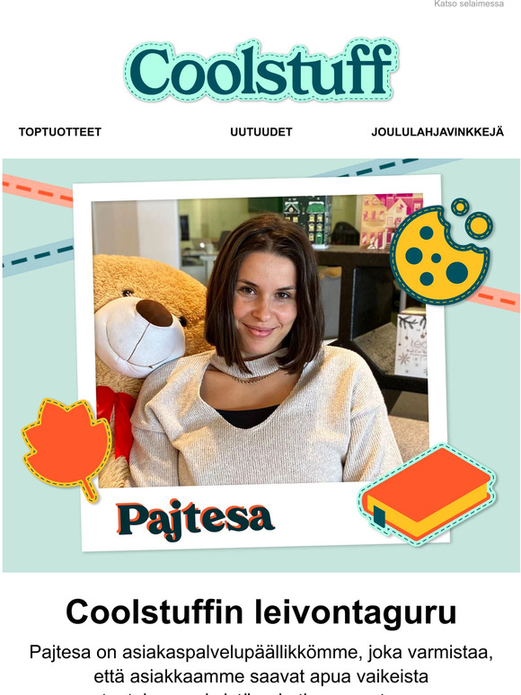 Coolstuffin Pajtesa: "Söin jauhot suoraan pussista"
