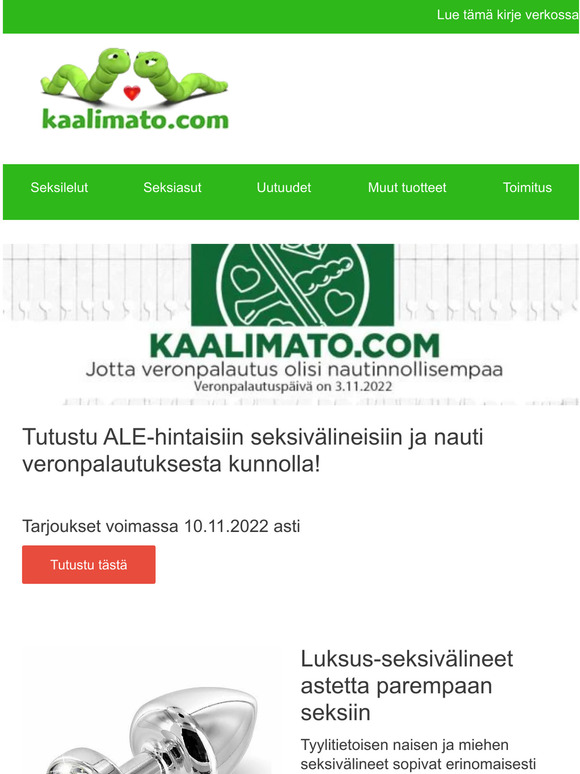 : Jotta veronpalautus olisi nautinnollisempaa | Milled