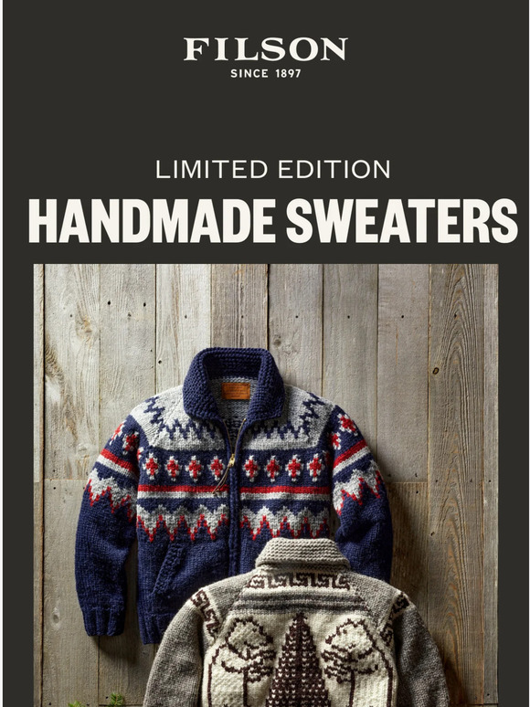 Filson Exclusive Handmade Sweaters Milled