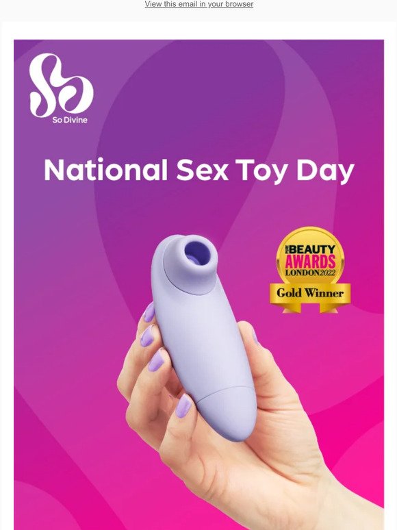 Celebrate National Sex Toy Day With So Divine