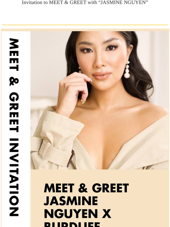 Meet and Greet with Jasmine Nguyen from Bachelor
