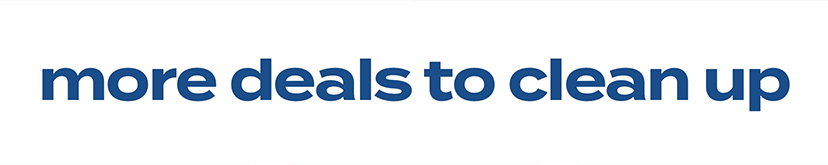 more deals to clean up
