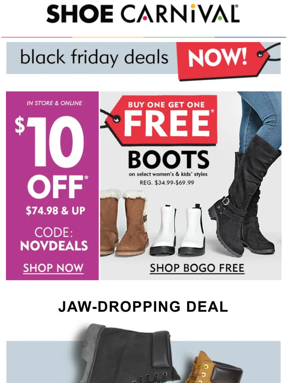 boot deals online