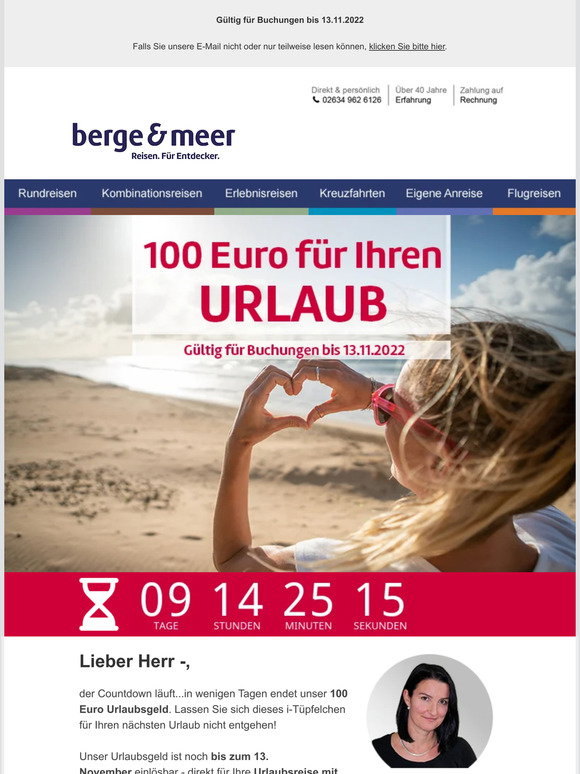 Berge Und Meer Gutschein 100 Euro