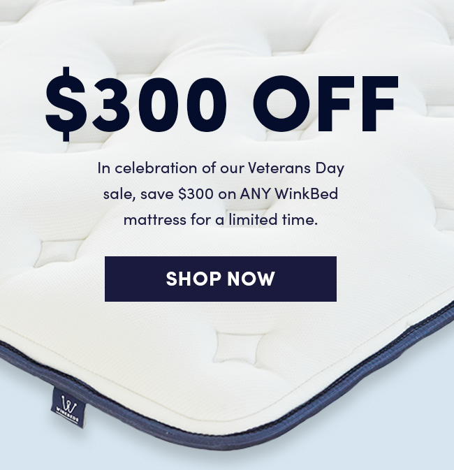 Wink Beds Veterans Day sale continues Milled