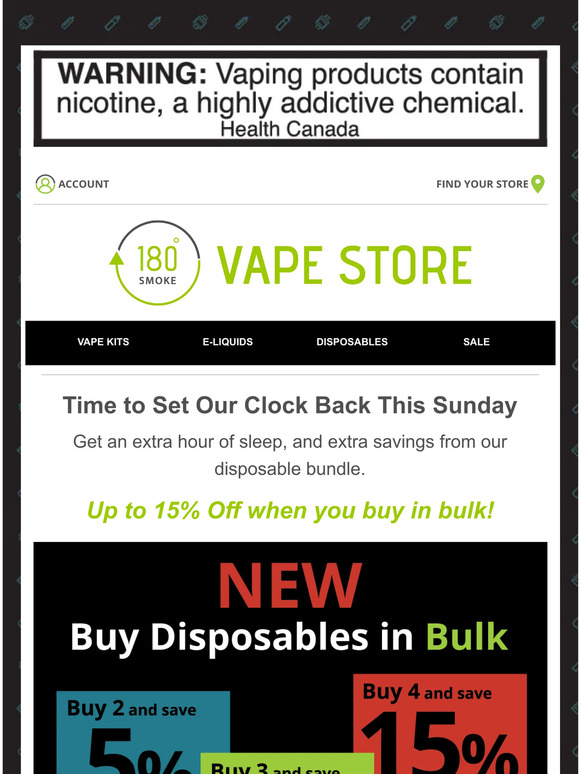 [Flyer] Add an Hour & Savings This Weekend 💰