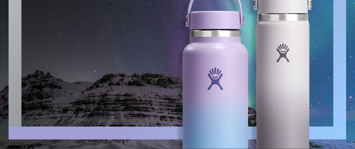 32oz Polar Ombre HydroFlask with Flex Cap (Choose Color)