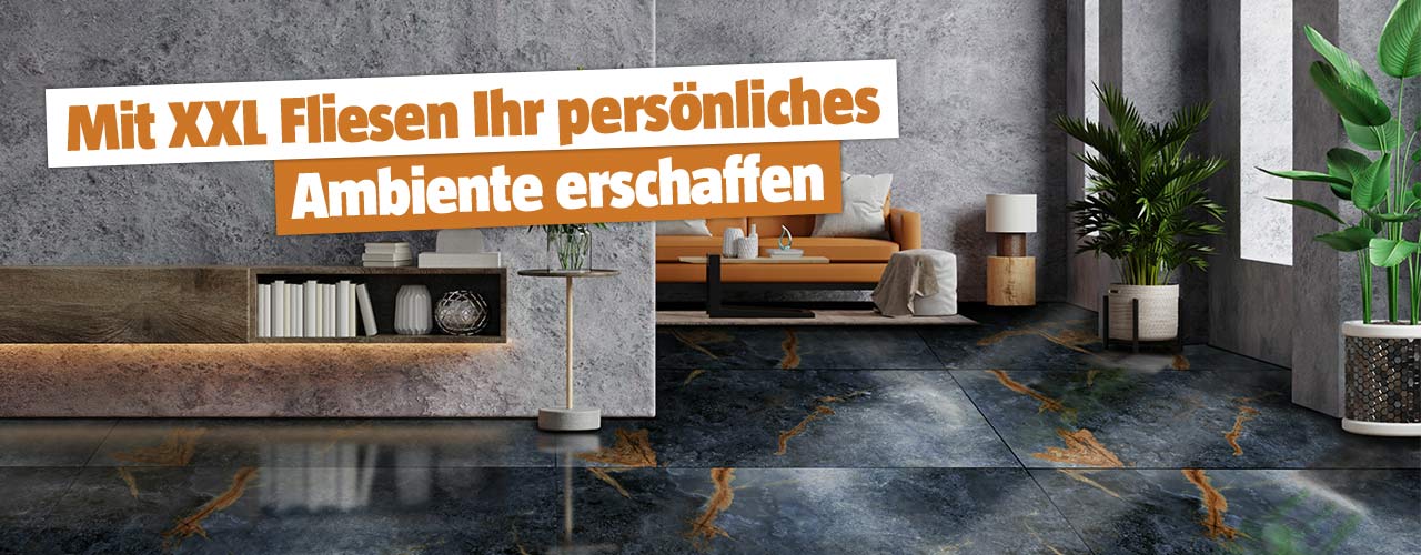 Mit XXL Fliesen Ihr persönliches Ambiente erschaffen
