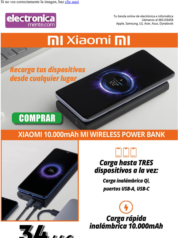 No te quedes sin batería en tus dispositivos