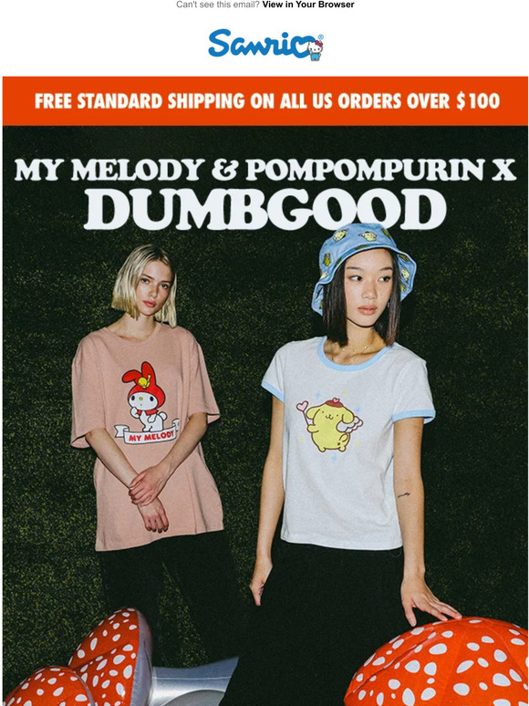 NEW: My Melody & Purin x Dumbgood 👼