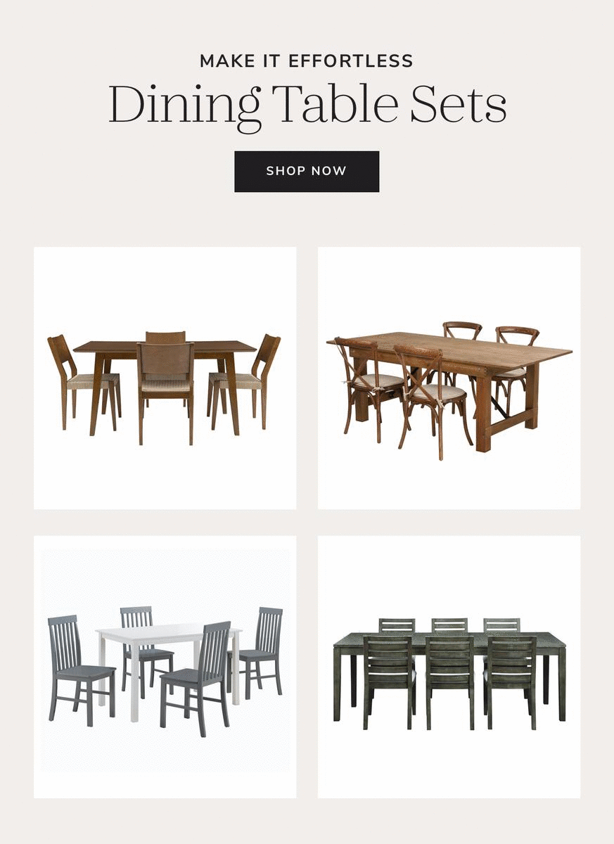 Joss & Main Meet the dining table sets *everyone's* into → Milled