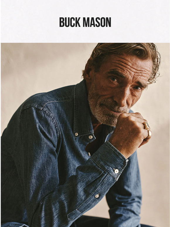 Buck Mason Indigo Icons Milled