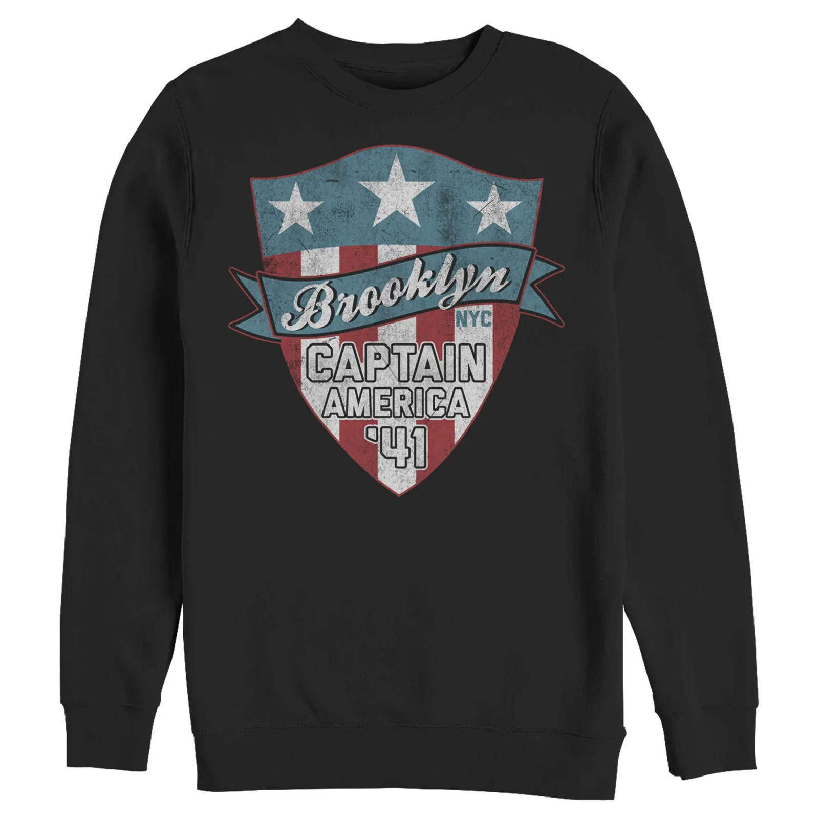 Image of Marvel Brooklyn Cap Logo Sweatshirt