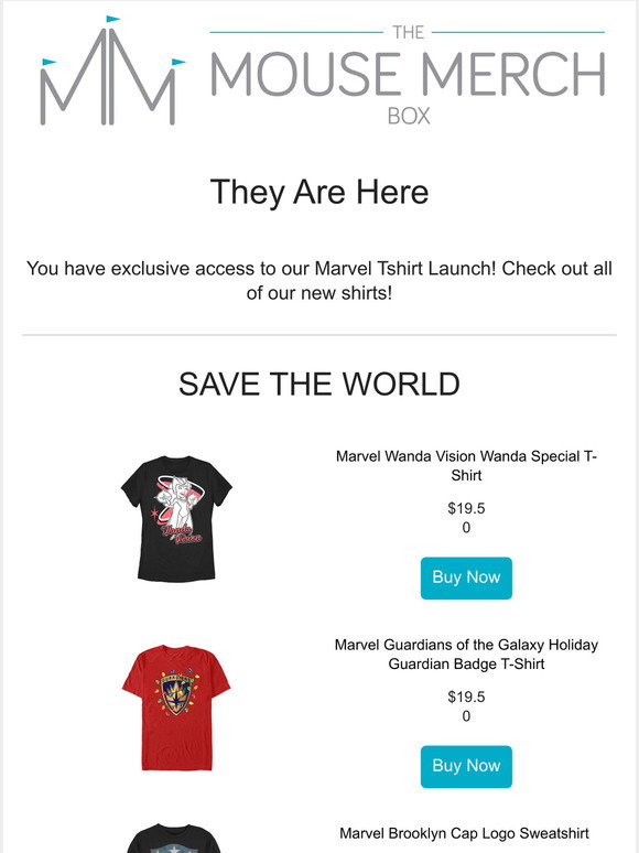 The Mouse Merch Box AVENGERS Assemble Milled The Mouse Merch Box AVENGERS Assemble Milled