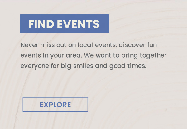 Find events in your area