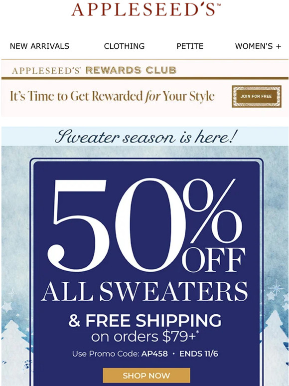 Appleseeds 50 Off Fair Isle and Holiday Gingham! Milled