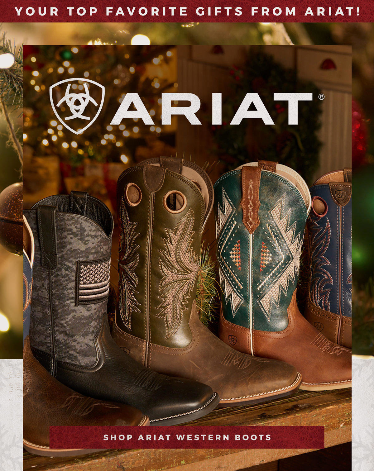 Ariat on sale cyber monday