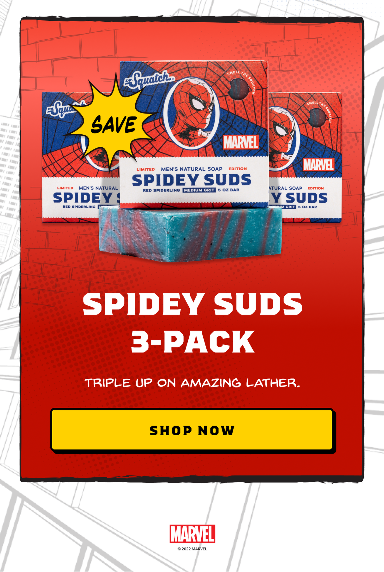 SOOK: Shopping Discovery: Find & Buy Direct: Spidey Suds 3-Pack